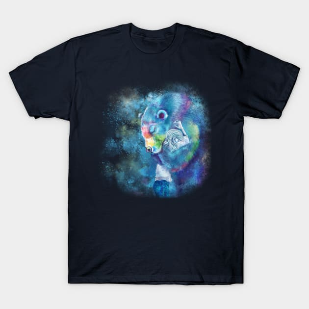 Sympathy Bear Hug T-Shirt by Jitterfly